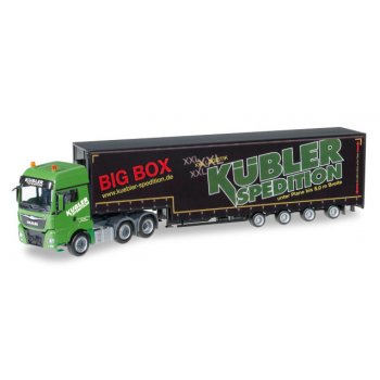 MAN TGX XXL 6x2 Meusburger-Sattelzug, Kübler Big Box