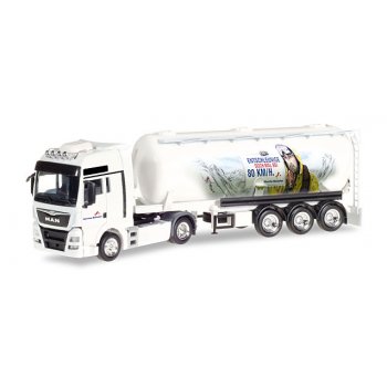 MAN TGX XXL Silo-Sattelzug, Silo Melmer / Montafon, Österreich