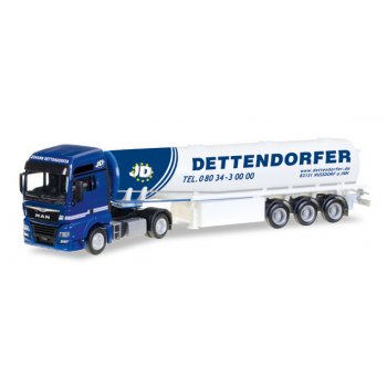 MAN TGX XXL Euro 6c Benzintank-Sattelzug, Dettendorfer