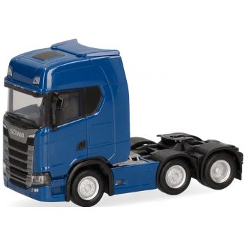Scania CS 20 Hochdach Zugmaschine 3achs (6x2), blau
