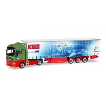 MAN TGX XXL Gardinenplangen-Sattelzug, Spedition Wandt / TU Braunschweig - Wissenschaft & Wirtschaft