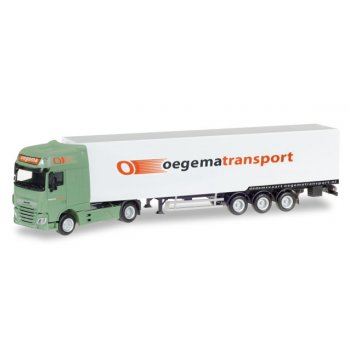 DAF XF SC Euro 6 Koffer-Sattelzug, Oegema Transport, NL