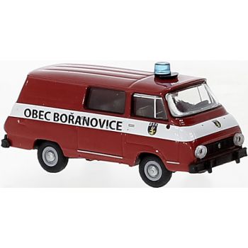 Skoda 1203 Halbbus, Feuerwehr Tschechien - Obec Boranovice, Baujahr 1969