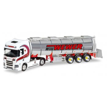 Scania CR HD Chromtank-Sattelzug, Willi Wewer