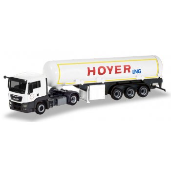 MAN TGS L Euro 6c Benzintank-Sattelzug, Hoyer LNG