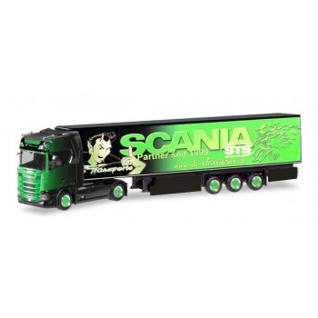 Scania CS HD Kühlkoffer-Sattelzug, GS Transporte