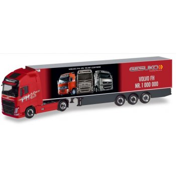 Volvo FH GL XL Kühlkoffer-Sattelzug, Gesuko  - der 1.000.000ste Volvo