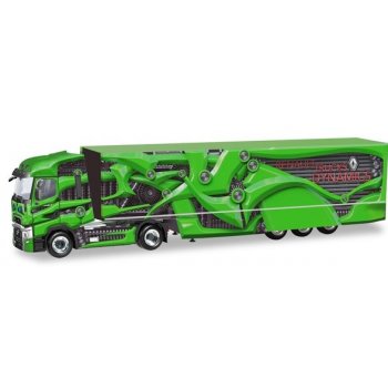 Renault T Koffer-Sattelzug, Tour de Dynamics, grün