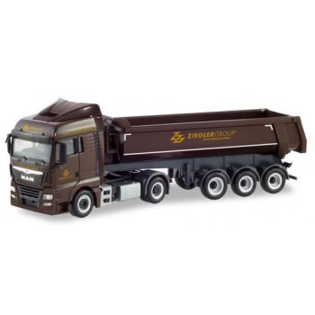 MAN TGX XLX Euro 6c Rundmulden-Kippsattelzug, Ziegler Group, Plößberg - Bayern