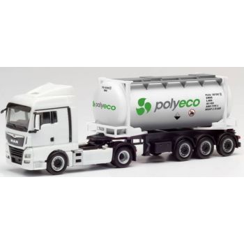 MAN TGX XLX Euro6c Swapcontainer-Sattelzug, Polyeco, Attica - Griechenland