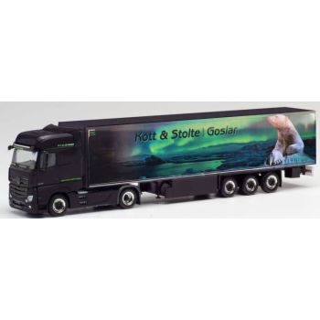 Mercedes-Benz Actros Bigspace Kühlkoffer-Sattelzug, Kott & Stolte Goslar, Niedersachsen