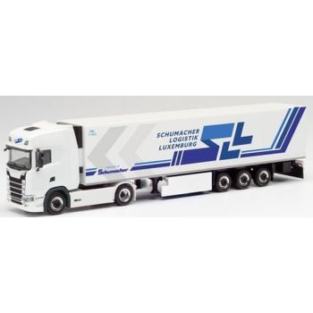 Scania CS 20 HD Kühlkoffer-Sattelzug, SLL - Schumacher Logistik Luxemburg, Contern - Luxemburg