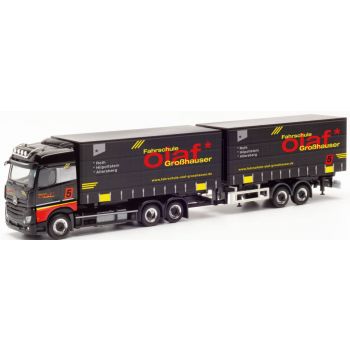 Mercedes-Benz Actros Tandem-Hängerzug, Fahrschule Olaf Großhauser, Hilpoltstein - Bayern