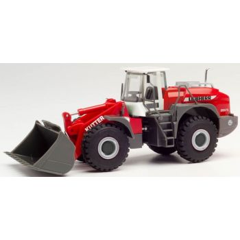 Liebherr Radlader, Kutter - Bauunternehmung Memmingen, Bayern