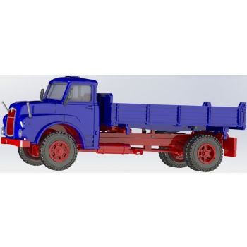 MAN 13.230 HKA, Kipper LKW 2achsig, blau