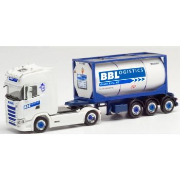 Scania CS 20 HD Tankcontaier-Sattelzug, BBLogistics GmbH & Co.KG, Kempen - Nordrhein-Westfalen