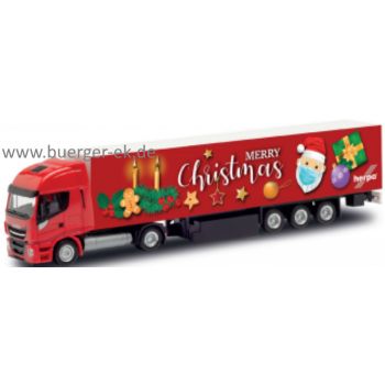 Iveco Stralis NP GX Koffer-Sattelzug - 2.Advent 2020 - Merry Christmas