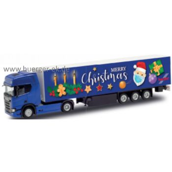 Scania CR 20 HD Koffer-Sattelzug - 3.Advent 2020 - Merry Christmas