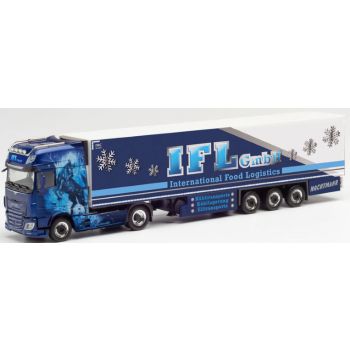 DAF XF SSC Kühlkoffer-Sattelzug, IFL GmbH International Food Logistics - Nachtmare, Köln - Nordrhein-Westfalen
