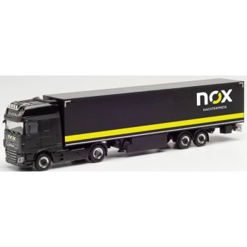 DAF XF SSC Gardinenplanen-Sattelzug, Gaida Transporte / NOX - Nachtexpress, Schondra - Bayern
