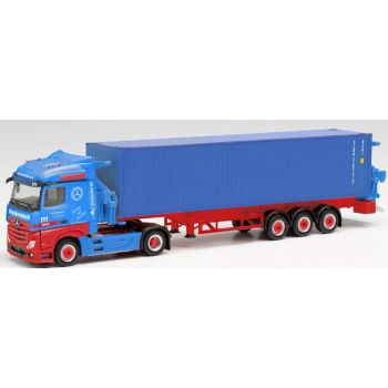 Mercedes-Benz Actros Streamspace 2.5 Container-Seitenlader, Frankenbach - Main, Rheinland-Pfalz