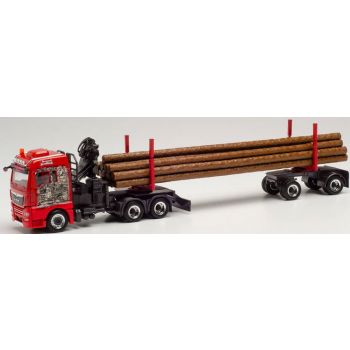 MAN TGX XLX Euro 6c Langholztransporter, Wurm Holzstransporte, Plößberg - Bayern