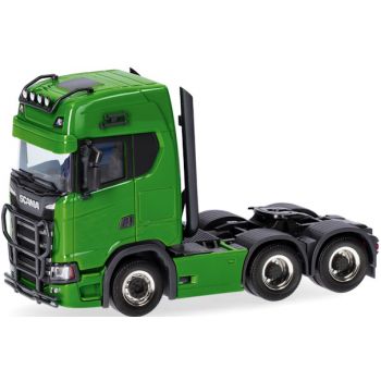 Scania CS 20 Hochdach Zugmaschine 3achs (6x4), grün