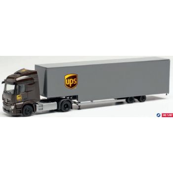 Mercedes-Benz Actros Streamspace 2.3 Jumbokoffer-Sattelzug, UPS