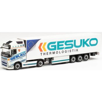 Volvo FH GL XL 2020 Kühlkoffer-Sattelzug, GESUKO Thermologistik, Hauneck - Hessen