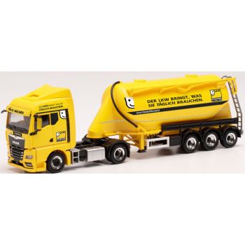 MAN TGX GM Eutersilo-Sattelzug, Silo Melmer - friends on the Road, Der LKW Bringt was Sie Täglich brauchen., Imst - Österreich