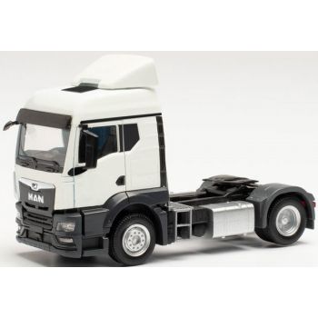 MAN TGS TM Zugmaschine ohne Windleitblechen, weiß