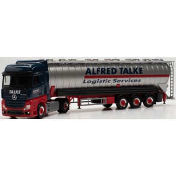 Mercedes-Benz Actros 18 Bigspace ADR Saugsilo-Sattelzug, Alfred Talke Logistic Services, Köln - Nordrhein-Westfalen