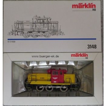 Diesellok Di5 der NSB, gelb/rot
