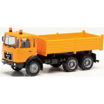 MAN Baukipper LKW, 3achsig, kommunalorange