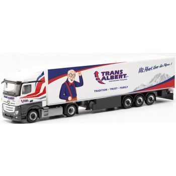 Mercedes-Benz Actros Streamspace 2.5 Kühlkoffer-Sattelzug, TRANSALBERT - Mit Albert über die Alpen! Sluderno - Südtirol - Italien