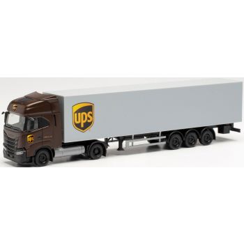 Iveco S-Way LNG Koffer-Sattelzug, UPS