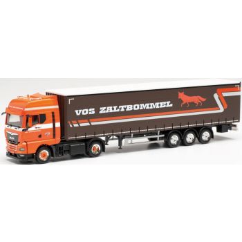 MAN TGX GX Gardinenplanen-Sattelzug, VOS Zaltbommel, Niederlande
