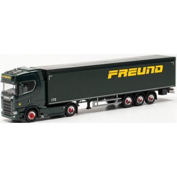 Scania CS 20 HD Schubboden-Sattelzug, Spedition Freund - Frechen, Nordrhein-Westfalen