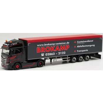 Iveco S-Way Schubboden-Sattelzug, Brokamp www.brokamp-container.de - Borken, Nordrhein-Westfalen