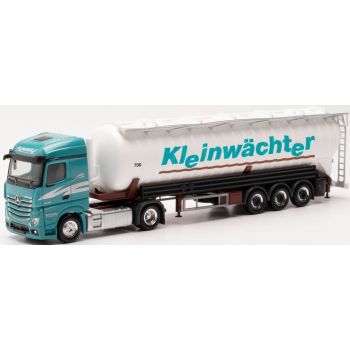Mercedes-Benz Actros 18 Streamspace, Saugsilo-Sattelzug, Kleinwächter - Hallenberg, Nordrhein-Westfalen