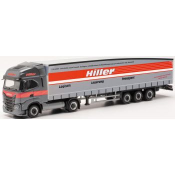 Iveco S-Way Schmitz Ecoflex-Sattelzug, Hiller Logistik Lagerung Transport, Lüneburg - Niedersachsen