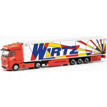 Mercedes-Benz Actros 18 Bigspace 15 Meter Kühlkoffer-Sattelzug, Spedition Wirtz Popart - Bornheim, Nordrhein-Westfalen