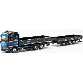 MAN TGX GM Tandempritschen-Hängerzug, HS Schoch - Lauchheim, Baden-Württemberg