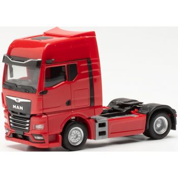 MAN TGX GX Zugmaschine mit Spiegelkameras, rot
