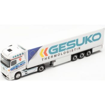 Mercedes-Benz Actros Gigaspace 18 Kühlkoffer-Sattelzug, GESUKO Thermologistik, Hauneck - Hessen