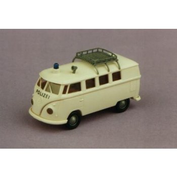 VW T1b Kombi mit Dachträger der POLIZEI, weiß