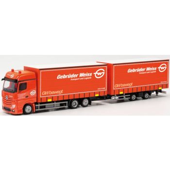 Mercedes-Benz Actros Bigspace 18, Volumen-Hängerzug, Gebrüder Weiss, Lauterbach - Österreich