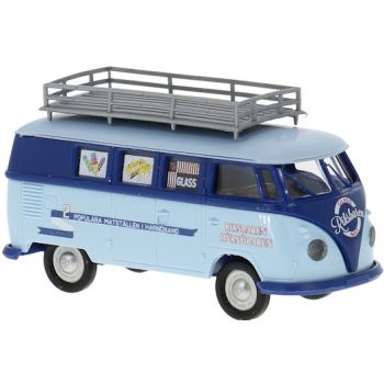 VW T1b Kombi mit Dachträger, Riksbaren Populara Matstallen, Schweden, Baujahr 1960