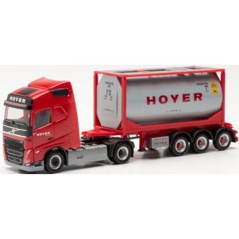 Volvo FH GL 2020 Tankcontainer-Sattelzug, HOYER - Hamburg