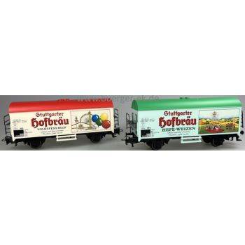 Bierwagenset Stuttgarter Hofbräu, 1 Wagen Stuttgarter Hofbräu Volksfestbier, 1 Wagen Stuttgarter Hofbräu Hefe-Weizen